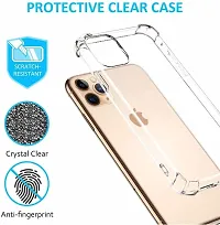 Caseline Back Cover for Apple iPhone 11 Pro Max Transparent Grip Case Pack of 1-thumb2