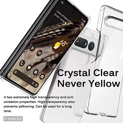 Caseline Back Cover for Google Pixel Fold BMTP Transparent Grip Case Pack of 1-thumb2