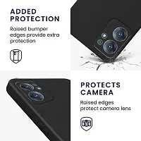 Caseline Back Cover for Oneplus Nord CE 2 1+NORD CE 2 Oneplus Nord CE 2 5G Black Grip Case Silicon Pack of 1-thumb1