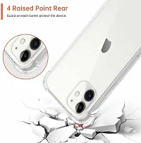 Caseline Back Cover for Apple iPhone 12 Pro Apple iPhone 12 Transparent Grip Case Pack of 1-thumb1