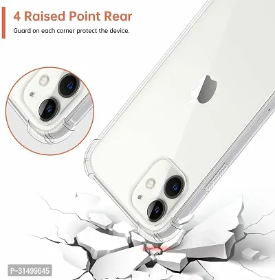 Caseline Back Cover for Apple iPhone 12 Pro Apple iPhone 12 Transparent Grip Case Pack of 1-thumb2