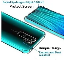 Caseline Back Cover for Oppo A9 2020 Transparent Grip Case Pack of 1-thumb1