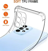 Caseline Back Cover for SAMSUNG Galaxy A23 SAMSUNG Galaxy A23 5G Transparent Grip Case Pack of 1-thumb3