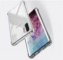 Caseline Back Cover for SAMSUNG GALAXY NOTE 10 PRO Transparent Grip Case Pack of 1-thumb1