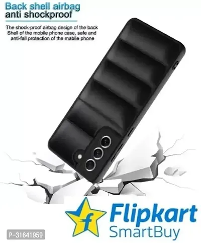 Flipkart SmartBuy Back Cover for Samsung Galaxy S21 FE 5G Samsung Galaxy S21 FE Black Grip Case Silicon Pack of 1-thumb3