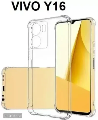 Caseline Back Cover for vivo Y16 vivo Y16 4G Vivo Y56 Vivo Y56 5G vivo T2x 5G BMTP Transparent Grip Case Pack of 1-thumb0