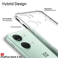 Caseline Back Cover for OnePlus Nord 3 5G 1Plus Nord 3 5G OnePlus Nord 3 BMTP Transparent Grip Case Pack of 1-thumb3