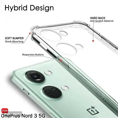 Caseline Back Cover for OnePlus Nord 3 5G 1Plus Nord 3 5G OnePlus Nord 3 BMTP Transparent Grip Case Pack of 1-thumb4