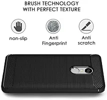 Caseline Back Cover for Mi Redmi Note 5 Black Shock Proof Pack of 1-thumb2