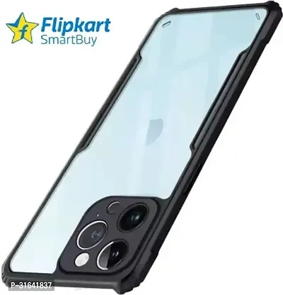 Flipkart SmartBuy Back Cover for Apple iPhone 15 Pro iPhone 15 Pro Black Grip Case Pack of 1-thumb0