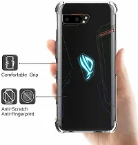 Caseline Back Cover for Asus Rog Phone 2 Black Shock Proof Pack of 1-thumb1