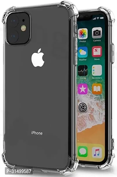 Caseline Back Cover for Apple iPhone 11 Transparent Grip Case Pack of 1