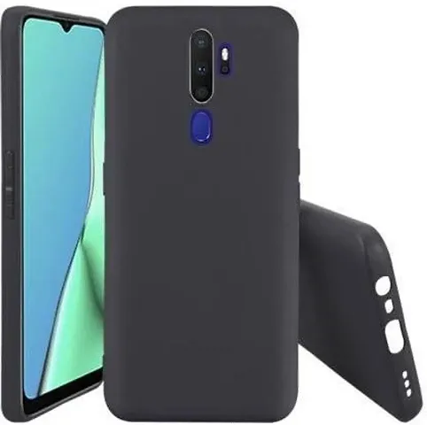 OO LALA JI- iBLACK Back Cover for Oppo A9 2020