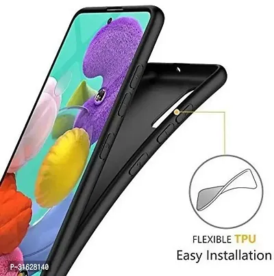 Caseline Back Cover for Redmi Mi Note 10 Black Grip Case Pack of 1-thumb3