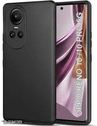 Caseline Back Cover for OPPO RENO 10 5G Black Silicon-thumb0