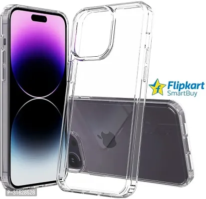 Flipkart SmartBuy Back Cover for APPLE iPhone 15 Pro Transparent Grip Case Pack of 1-thumb0