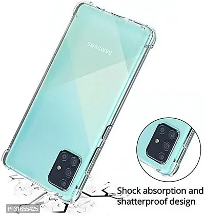 Caseline Back Cover for Samsung Galaxy S10 Lite Transparent Grip Case Pack of 1-thumb2