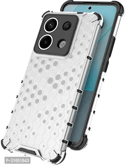 Caseline Back Cover for Poco X6 5GRedmi Note 13 Pro 5G HBCASE Transparent Grip Case Pack of 1-thumb0