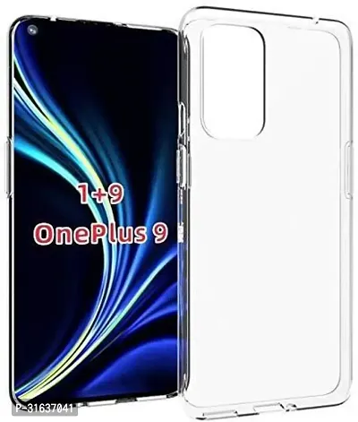 Caseline Back Cover for ONEPLUS 9 Transparent Grip Case Pack of 1-thumb0