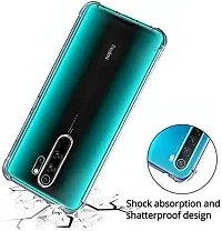 Caseline Back Cover for Redmi Note 8 Pro Transparent Grip Case Pack of 1-thumb1