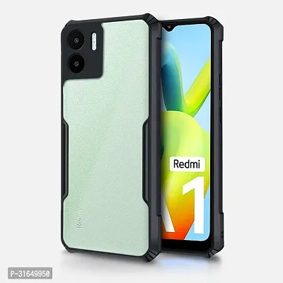 Caseline Back Cover for poco c51 POCO C51 REDMI A1+ REDMI A1 Plus REDMI A2+ REDMI A2 Plus IP Black Grip Case Pack of 1