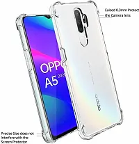 Caseline Back Cover for OPPO A9 2020 OPPO A5 2020 Transparent Grip Case Pack of 1-thumb1