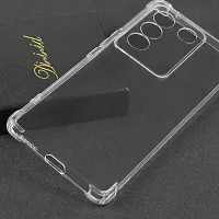 Caseline Back Cover for Vivo V27vivo V27 5G VIVO V27 PRO 5G VIVO V27 PRO BMTP Transparent Grip Case Pack of 1-thumb3