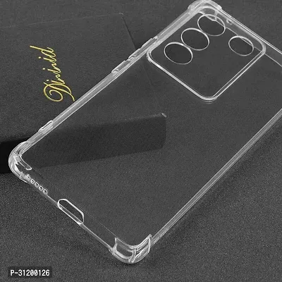 Caseline Back Cover for Vivo V27vivo V27 5G VIVO V27 PRO 5G VIVO V27 PRO BMTP Transparent Grip Case Pack of 1-thumb4