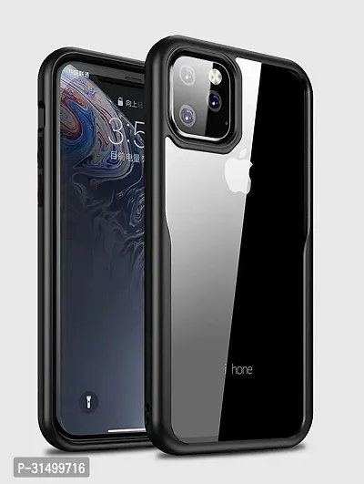 Caseline Back Cover for iPhone 11 Pro Transparent Shock Proof Pack of 1-thumb0