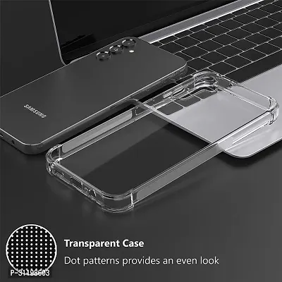 Caseline Back Cover for SAMSUNG Galaxy M34 5G SAMSUNG Galaxy M34BMTP Transparent Grip Case Pack of 1-thumb5