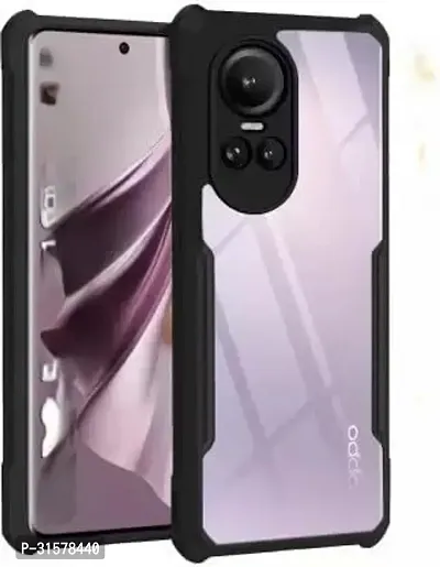 Caseline Back Cover For Oppo Reno 10 5G Black Grip Case-thumb0