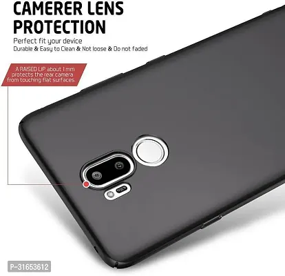 Caseline Back Cover for LG G7 Plus ThinQ Black Grip Case Silicon Pack of 1-thumb3