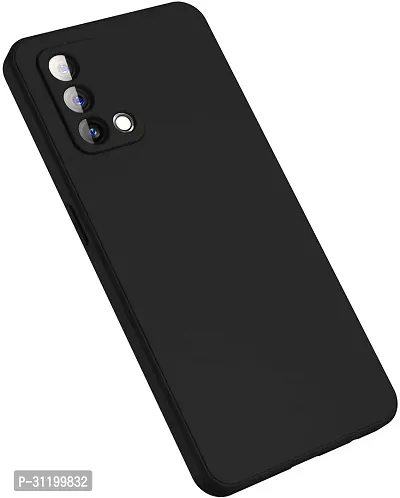 Caseline Back Cover for Oppo F19S Oppo F19 Black Grip Case Silicon Pack of 1-thumb0