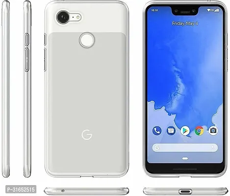 Caseline Back Cover for GOOGLE PIXEL 3XL Transparent Grip Case Silicon Pack of 1-thumb2