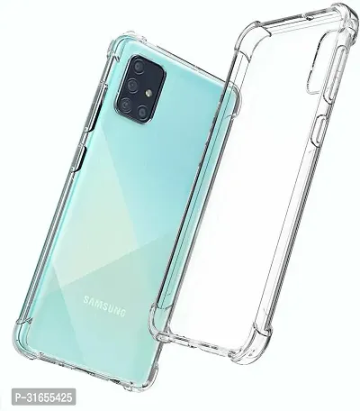 Caseline Back Cover for Samsung Galaxy S10 Lite Transparent Grip Case Pack of 1-thumb0