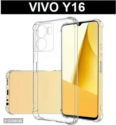 Caseline Back Cover for vivo Y16 vivo Y16 4G Vivo Y56 Vivo Y56 5G vivo T2x 5G BMTP Transparent Grip Case Pack of 1-thumb0