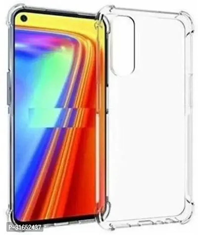 Caseline Back Cover for Realme X7 Transparent Grip Case Pack of 1-thumb0