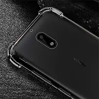 Caseline Bumper Case for NOKIA 3.1 2018 Transparent Grip Case Silicon Pack of 1-thumb1