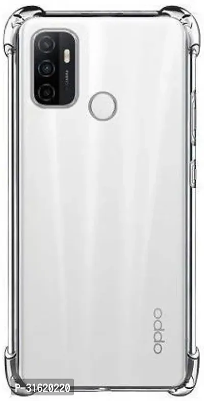 Caseline Back Cover for OPPO A33 2020 OPPO A53 Transparent Grip Case Pack of 1