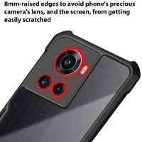 Caseline Back Cover for OnePlus 10R 5G Black Shock Proof Pack of 1-thumb1