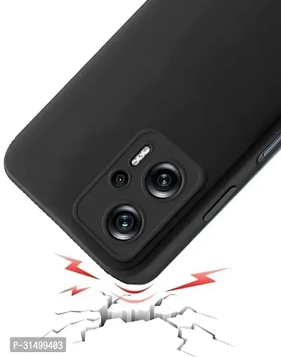 Flipkart SmartBuy Back Cover for Poco F5 5G Black Grip Case Pack of 1-thumb2