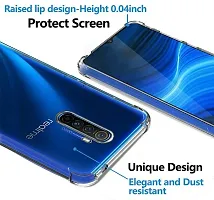 Caseline Back Cover for Realme X2 Pro Transparent Grip Case Pack of 1-thumb2