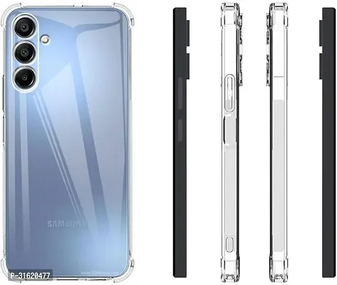 Caseline Back Cover for SAMSUNG Galaxy A55 5G SAMSUNG Galaxy A55 Transparent Grip Case Pack of 1