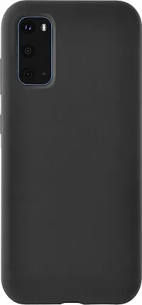 CELZO Silicon Back Cover Case for Samsung Galaxy S11 LITE (2020) - {Black}