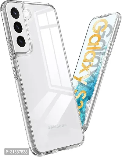 Caseline Back Cover for SAMSUNG Galaxy S23 SAMSUNG Galaxy S23 5G Transparent Grip Case Pack of 1-thumb0