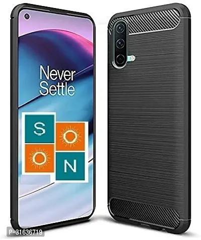 Caseline Back Cover for OnePlus Nord CE 5G Black Grip Case Pack of 1