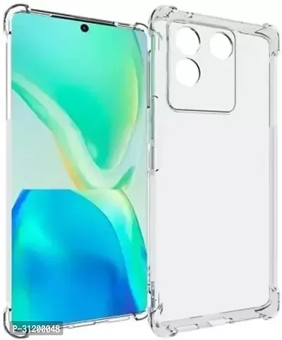 Caseline Back Cover for iQOO Z7 Pro/Vivo T2 Pro 5GBMTP Transparent Grip Case Pack of 1-thumb0