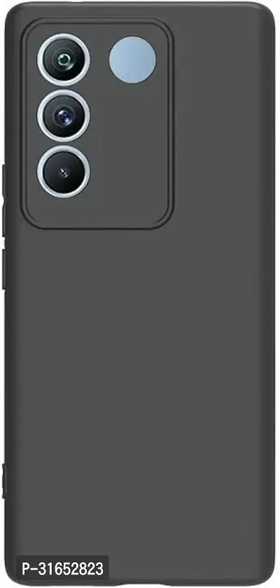 Caseline Back Cover for Vivo V27 5GVivo V27vivo V27 Pro 5G VIVO V27 PRO 5G VIVO V27 PRO CND Black Grip Case Silicon Pack of 1