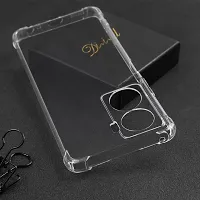 Caseline Back Cover for iQOO Z6 Lite iQOO Z6 Lite 5G Transparent Grip Case Pack of 1-thumb2