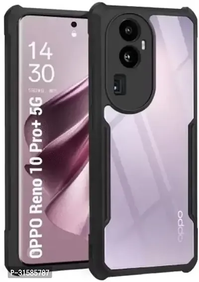 Caseline Back Cover for OPPO Reno 10 Pro Plus 5G OPPO Reno10 Pro+ 5G OPPO Reno10 Pro Plus 5GIP Black Grip Case Pack of 1-thumb0